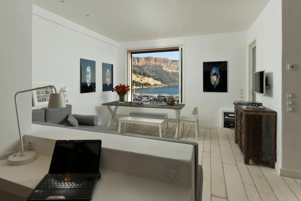 Apartmán Les Barques, Vue Splendide Sur Le Port De Cassis Pokoj fotografie